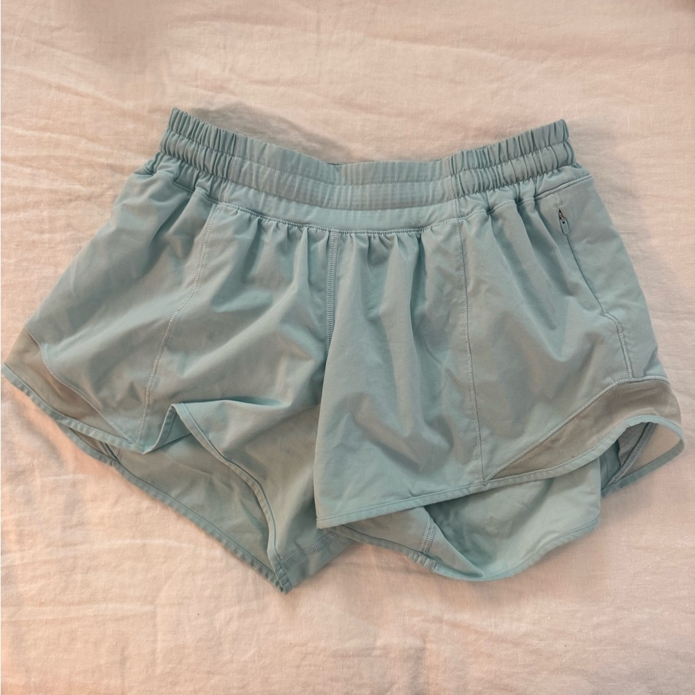 LULU Light Blue Shorts